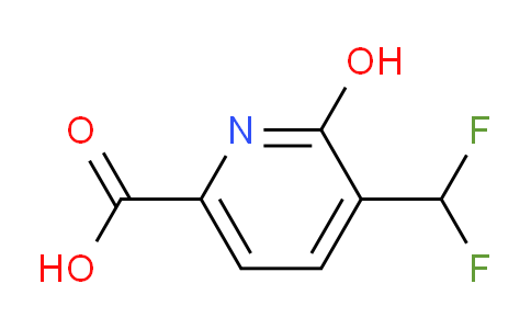 AM12847 | 1804688-47-8 | 3-(Difluoromethyl)-2-hydroxypyridine-6-carboxylic acid