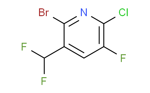 AM128470 | 1805234-32-5 | 2-Bromo-6-chloro-3-(difluoromethyl)-5-fluoropyridine