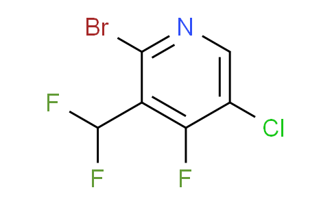 AM128473 | 1805234-13-2 | 2-Bromo-5-chloro-3-(difluoromethyl)-4-fluoropyridine