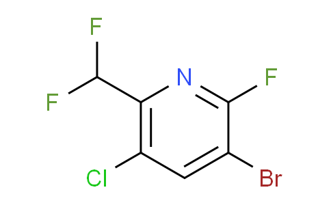 AM128486 | 1805234-77-8 | 3-Bromo-5-chloro-6-(difluoromethyl)-2-fluoropyridine