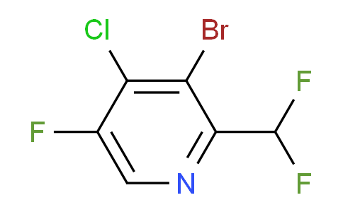 AM128487 | 1806907-53-8 | 3-Bromo-4-chloro-2-(difluoromethyl)-5-fluoropyridine