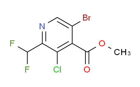 AM128490 | 1806970-39-7 | Methyl 5-bromo-3-chloro-2-(difluoromethyl)pyridine-4-carboxylate