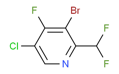 AM128492 | 1806028-47-6 | 3-Bromo-5-chloro-2-(difluoromethyl)-4-fluoropyridine