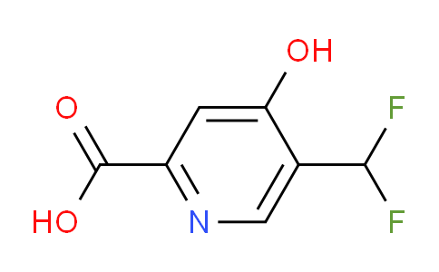 5-(Difluoromethyl)-4-hydroxypyridine-2-carboxylic acid