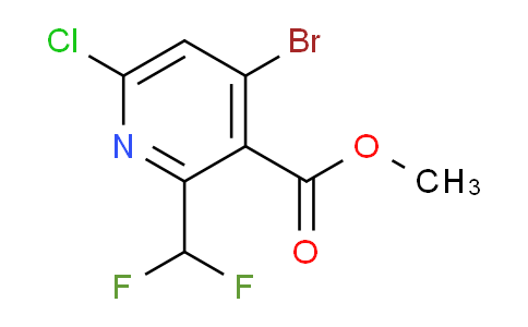 AM128500 | 1805009-44-2 | Methyl 4-bromo-6-chloro-2-(difluoromethyl)pyridine-3-carboxylate