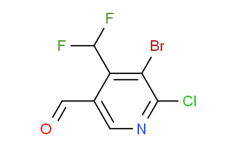 AM128517 | 1805355-99-0 | 3-Bromo-2-chloro-4-(difluoromethyl)pyridine-5-carboxaldehyde