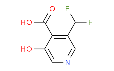 AM12852 | 1806778-27-7 | 3-(Difluoromethyl)-5-hydroxypyridine-4-carboxylic acid