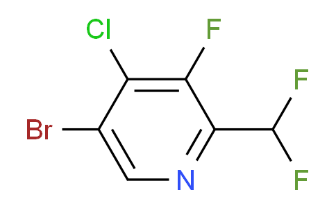 AM128525 | 1805234-64-3 | 5-Bromo-4-chloro-2-(difluoromethyl)-3-fluoropyridine