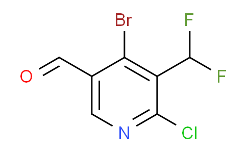 AM128528 | 1805395-38-3 | 4-Bromo-2-chloro-3-(difluoromethyl)pyridine-5-carboxaldehyde