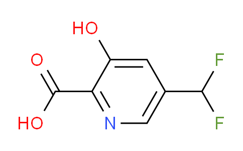 AM12853 | 1806050-45-2 | 5-(Difluoromethyl)-3-hydroxypyridine-2-carboxylic acid