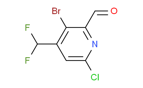 AM128543 | 1805230-95-8 | 3-Bromo-6-chloro-4-(difluoromethyl)pyridine-2-carboxaldehyde