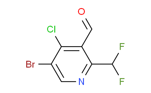 AM128546 | 1804656-86-7 | 5-Bromo-4-chloro-2-(difluoromethyl)pyridine-3-carboxaldehyde