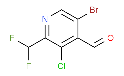 AM128549 | 1806968-96-6 | 5-Bromo-3-chloro-2-(difluoromethyl)pyridine-4-carboxaldehyde
