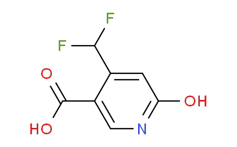 AM12855 | 1806778-47-1 | 4-(Difluoromethyl)-2-hydroxypyridine-5-carboxylic acid
