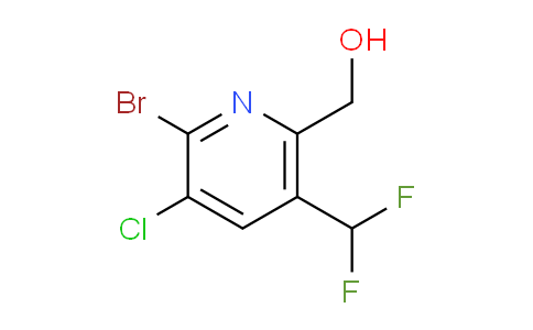 AM128552 | 1804656-18-5 | 2-Bromo-3-chloro-5-(difluoromethyl)pyridine-6-methanol