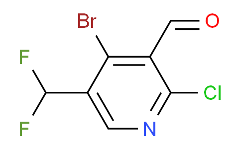 AM128553 | 1805356-18-6 | 4-Bromo-2-chloro-5-(difluoromethyl)pyridine-3-carboxaldehyde
