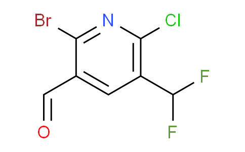 AM128559 | 1804459-89-9 | 2-Bromo-6-chloro-5-(difluoromethyl)pyridine-3-carboxaldehyde