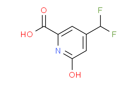 AM12856 | 1806050-46-3 | 4-(Difluoromethyl)-2-hydroxypyridine-6-carboxylic acid