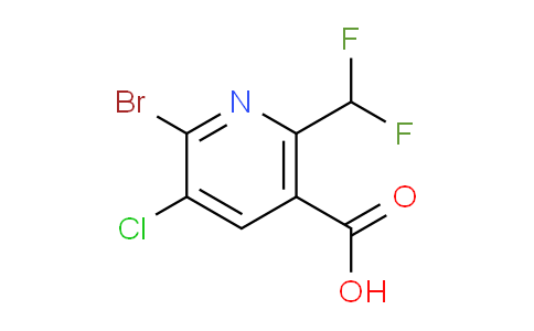 AM128564 | 1807000-21-0 | 2-Bromo-3-chloro-6-(difluoromethyl)pyridine-5-carboxylic acid