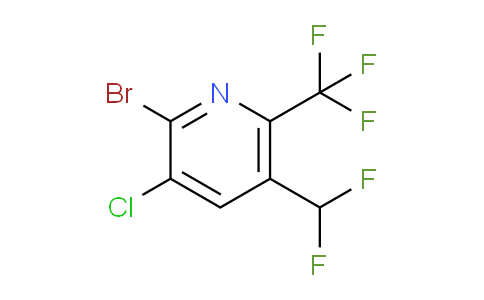 AM128566 | 1805167-47-8 | 2-Bromo-3-chloro-5-(difluoromethyl)-6-(trifluoromethyl)pyridine