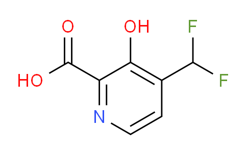 AM12857 | 1806778-56-2 | 4-(Difluoromethyl)-3-hydroxypyridine-2-carboxylic acid