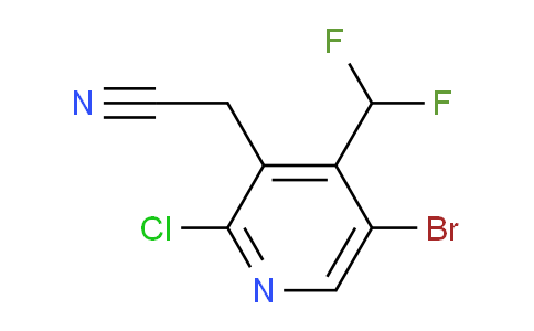 AM128572 | 1804656-13-0 | 5-Bromo-2-chloro-4-(difluoromethyl)pyridine-3-acetonitrile