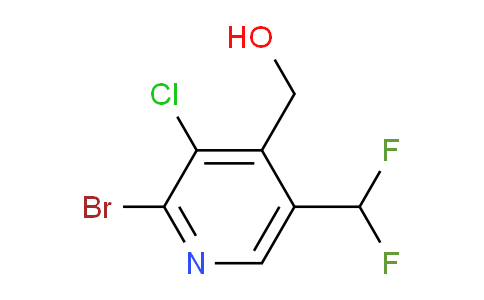 AM128576 | 1806999-82-5 | 2-Bromo-3-chloro-5-(difluoromethyl)pyridine-4-methanol