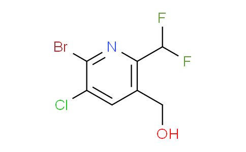 AM128578 | 1806977-80-9 | 2-Bromo-3-chloro-6-(difluoromethyl)pyridine-5-methanol