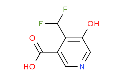 AM12858 | 1804688-51-4 | 4-(Difluoromethyl)-3-hydroxypyridine-5-carboxylic acid