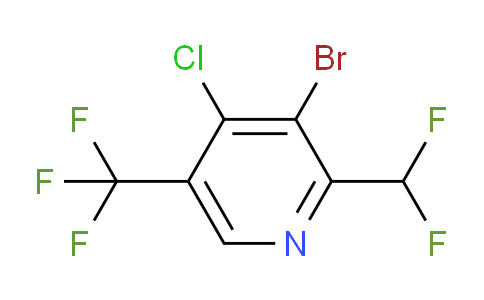 AM128587 | 1805373-95-8 | 3-Bromo-4-chloro-2-(difluoromethyl)-5-(trifluoromethyl)pyridine