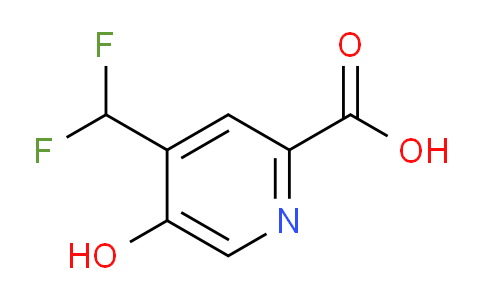 AM12859 | 1806050-77-0 | 4-(Difluoromethyl)-5-hydroxypyridine-2-carboxylic acid