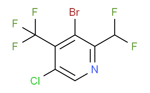 AM128592 | 1803690-96-1 | 3-Bromo-5-chloro-2-(difluoromethyl)-4-(trifluoromethyl)pyridine