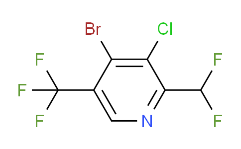 AM128597 | 1803691-04-4 | 4-Bromo-3-chloro-2-(difluoromethyl)-5-(trifluoromethyl)pyridine
