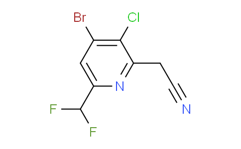 AM128604 | 1805394-53-9 | 4-Bromo-3-chloro-6-(difluoromethyl)pyridine-2-acetonitrile
