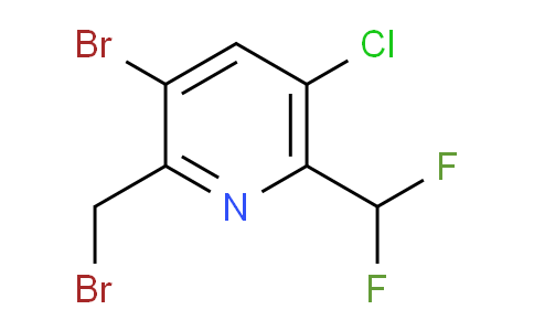 AM128605 | 1805033-79-7 | 3-Bromo-2-(bromomethyl)-5-chloro-6-(difluoromethyl)pyridine