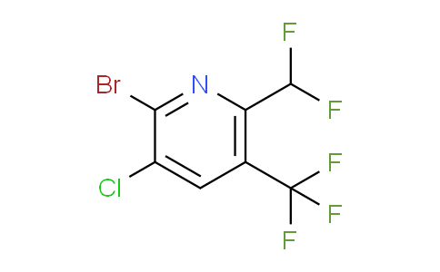 AM128609 | 1805167-56-9 | 2-Bromo-3-chloro-6-(difluoromethyl)-5-(trifluoromethyl)pyridine
