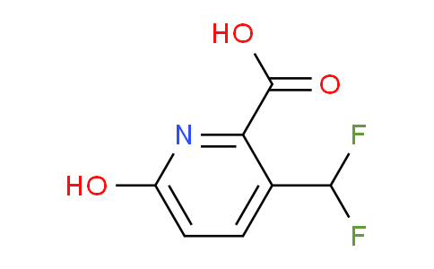 AM12862 | 1806051-45-5 | 3-(Difluoromethyl)-6-hydroxypyridine-2-carboxylic acid