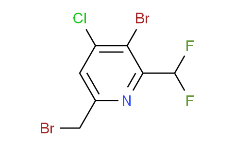 AM128625 | 1805165-72-3 | 3-Bromo-6-(bromomethyl)-4-chloro-2-(difluoromethyl)pyridine