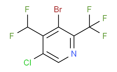 AM128627 | 1806925-48-3 | 3-Bromo-5-chloro-4-(difluoromethyl)-2-(trifluoromethyl)pyridine