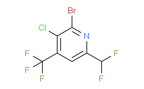 AM128636 | 1805238-19-0 | 2-Bromo-3-chloro-6-(difluoromethyl)-4-(trifluoromethyl)pyridine