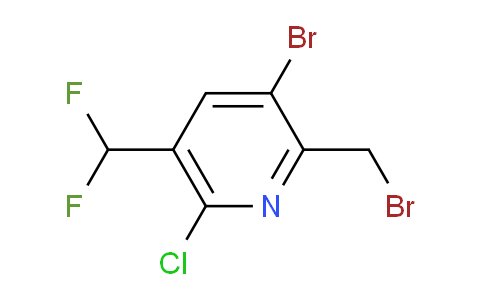 AM128645 | 1806032-42-7 | 3-Bromo-2-(bromomethyl)-6-chloro-5-(difluoromethyl)pyridine