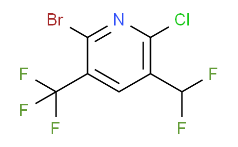 AM128646 | 1804458-73-8 | 2-Bromo-6-chloro-5-(difluoromethyl)-3-(trifluoromethyl)pyridine