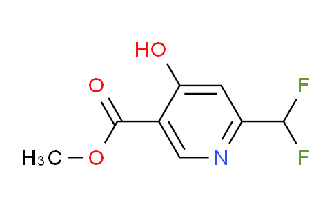 AM12865 | 1805321-54-3 | Methyl 2-(difluoromethyl)-4-hydroxypyridine-5-carboxylate