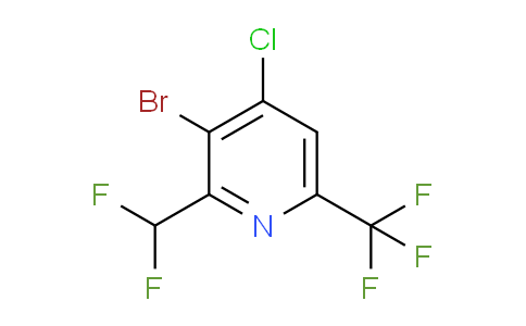 AM128650 | 1806925-37-0 | 3-Bromo-4-chloro-2-(difluoromethyl)-6-(trifluoromethyl)pyridine