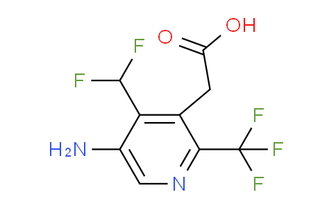 AM128652 | 1805232-39-6 | 5-Amino-4-(difluoromethyl)-2-(trifluoromethyl)pyridine-3-acetic acid
