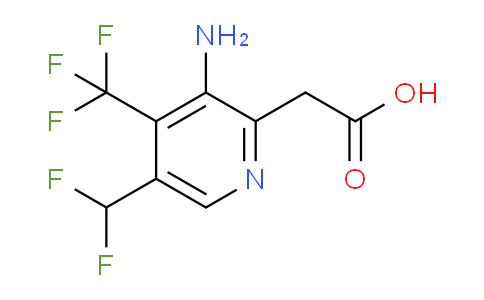 AM128653 | 1805346-42-2 | 3-Amino-5-(difluoromethyl)-4-(trifluoromethyl)pyridine-2-acetic acid
