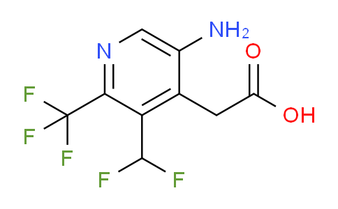 AM128655 | 1805346-52-4 | 5-Amino-3-(difluoromethyl)-2-(trifluoromethyl)pyridine-4-acetic acid