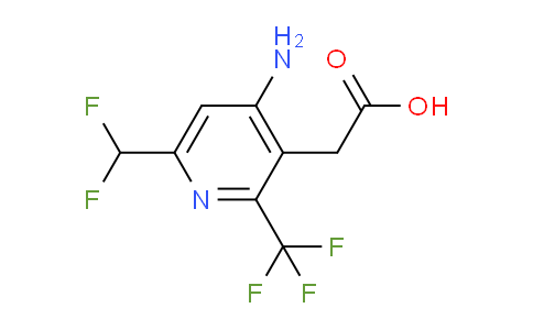 AM128660 | 1806930-82-4 | 4-Amino-6-(difluoromethyl)-2-(trifluoromethyl)pyridine-3-acetic acid