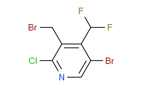 5-Bromo-3-(bromomethyl)-2-chloro-4-(difluoromethyl)pyridine