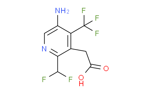 AM128666 | 1805232-62-5 | 5-Amino-2-(difluoromethyl)-4-(trifluoromethyl)pyridine-3-acetic acid